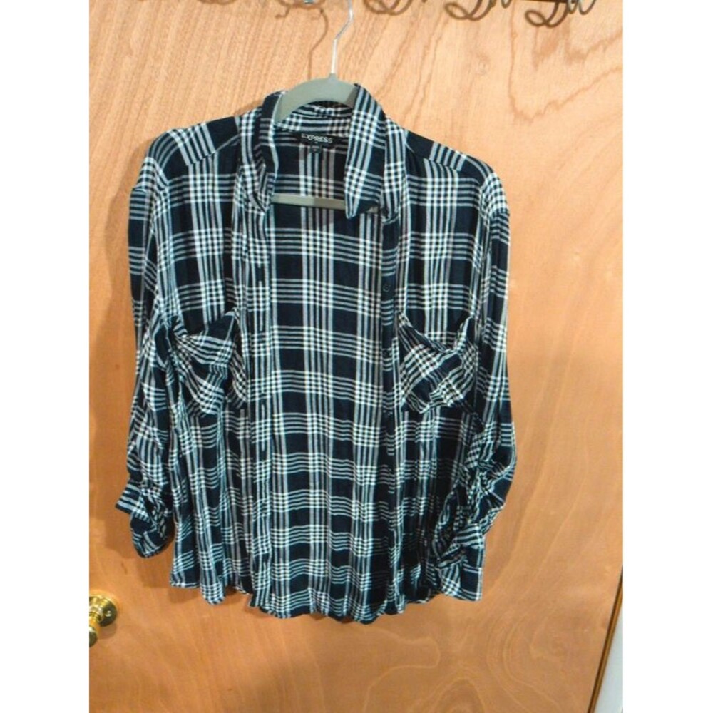 Express button up shirt for women